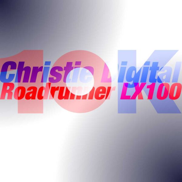 10Kused-Christie-Digital-Roadrunner-LX100