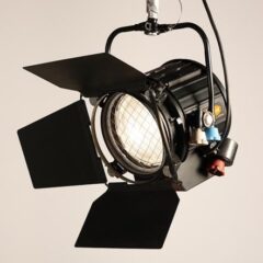 Used Strand Castor Fresnel Spotlight 2kW Pole-Operated Studio Lighting Fixture