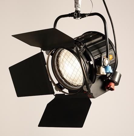 Used Strand Castor Fresnel Spotlight 2kW Pole-Operated Studio Lighting Fixture