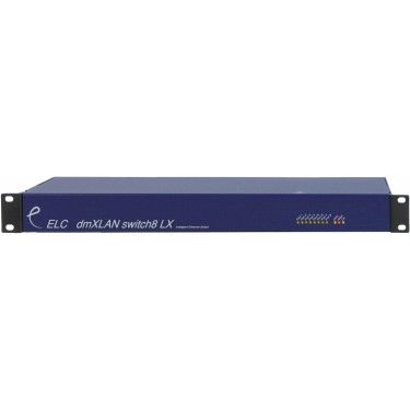 ELC dmXLAN switch8LX Lighting Controller