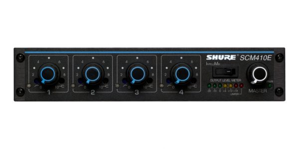 Shure SCM410 & SCM410E Mixer