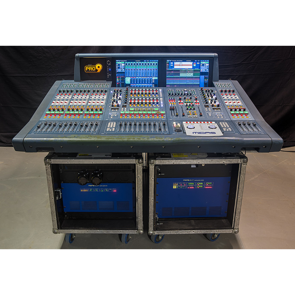MIDAS PRO 9 with DL-371, 6 Cards and DL-251 48/16 I/O