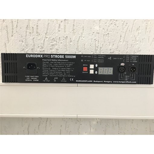 Hungaroflash EURODMX Pro Strobe 5000W Lighting Fixture