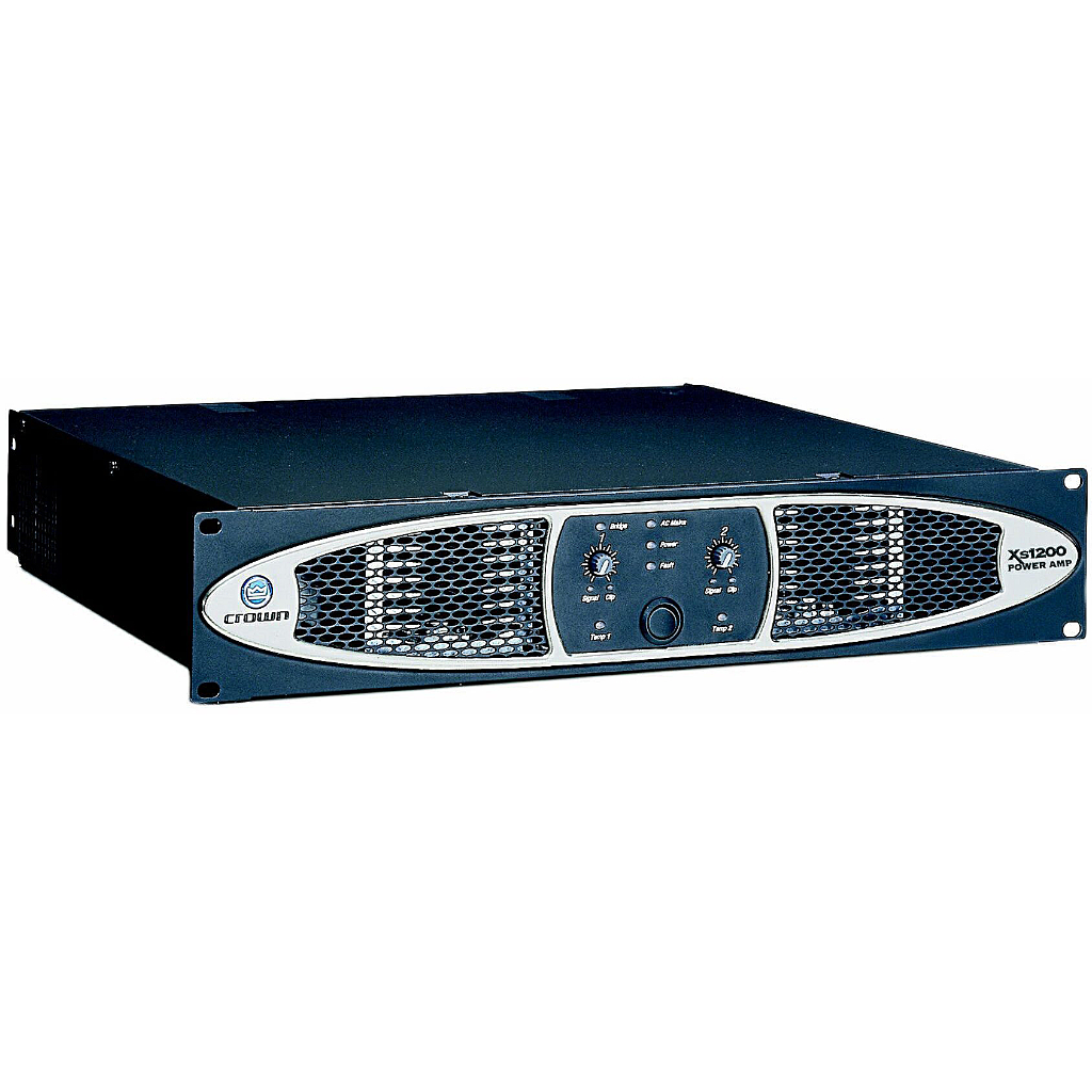 Used Crown XS1200 Power Amplifier