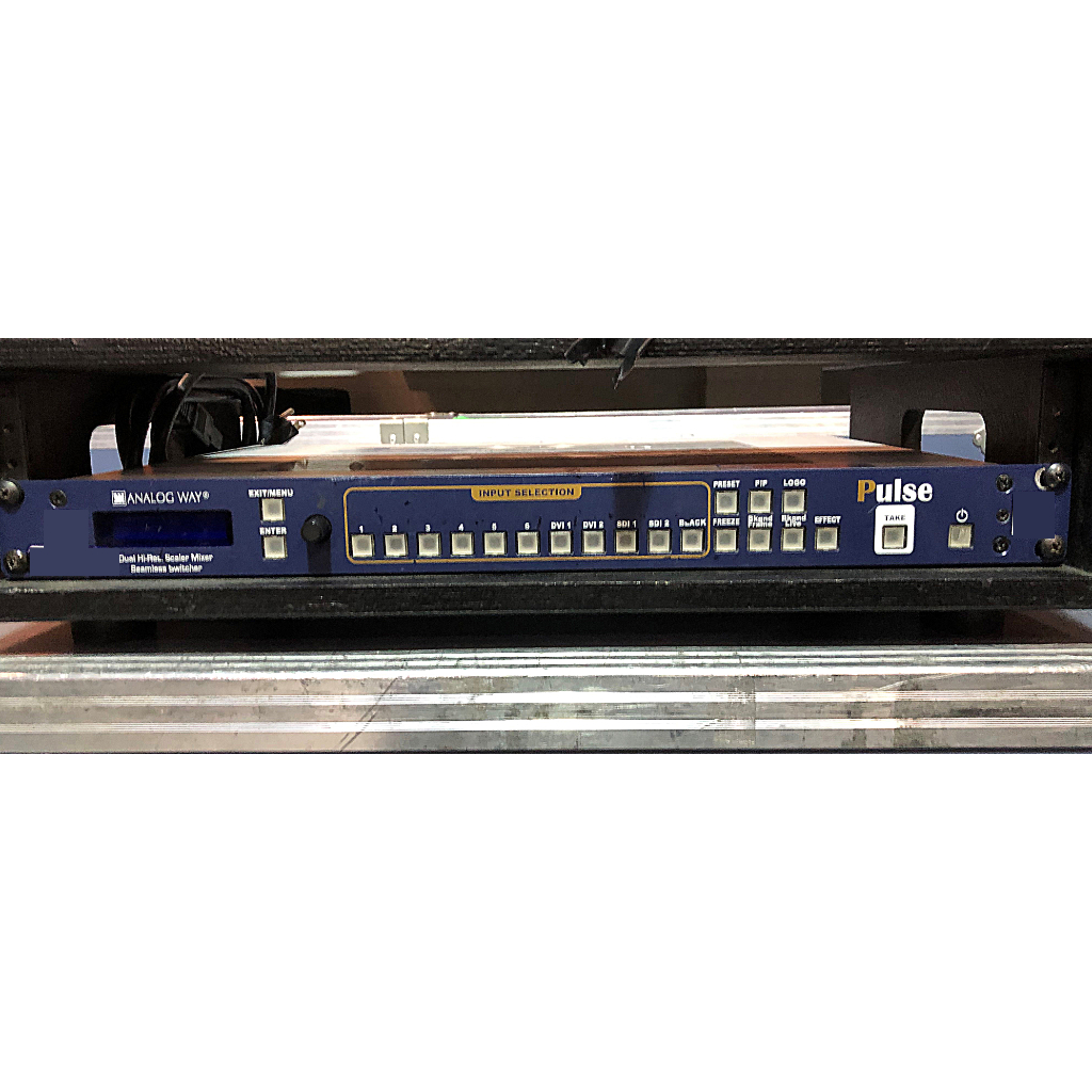 Used Analogue Way Pulse PLS-300 Pro Seamless Switcher