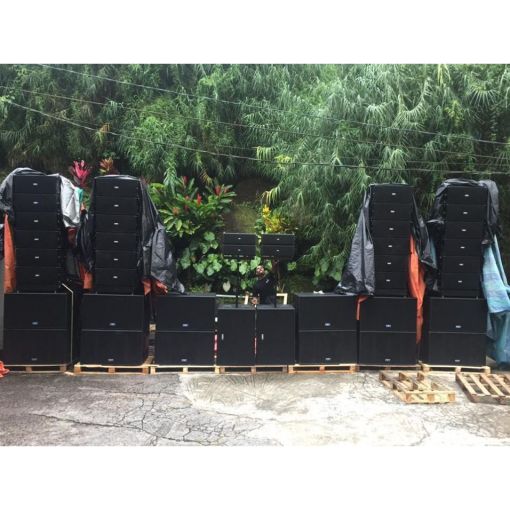 Used FBT Muse 210LA tops & Mitus 218SA Sub Line Array System