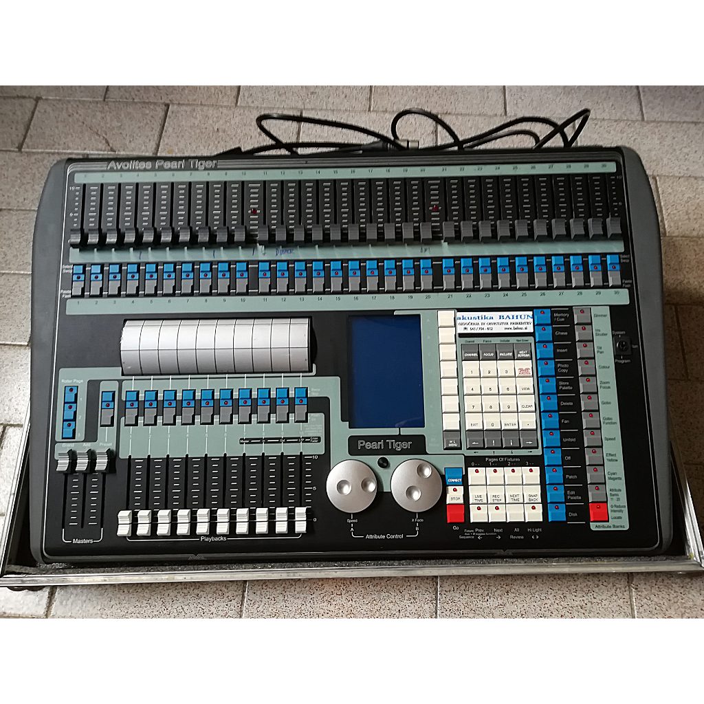 Used Avolites Pearl Tiger Lighting Console