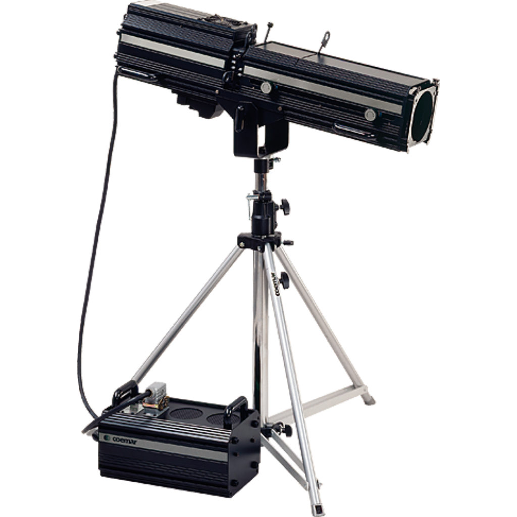 Used Coemar Testa Followspot 2500 HTI Lighting Fixture