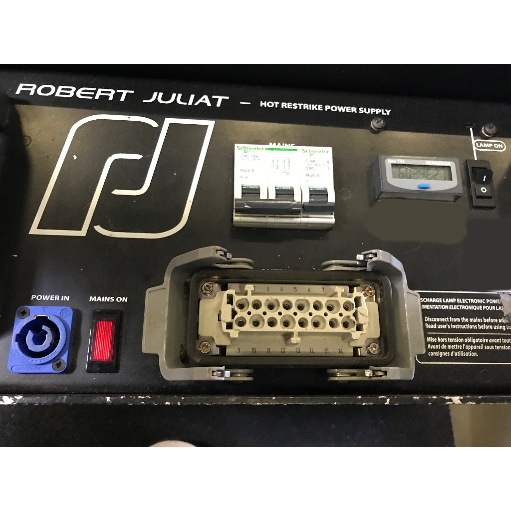 Robert Juliat Aramis 2500HMI 4,5-8° Followspot Lighting Fixture