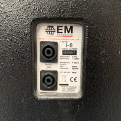 EM Acoustics I8 Subwoofer
