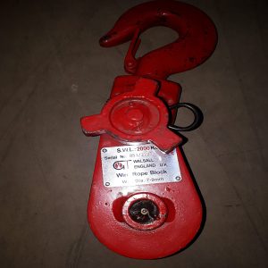 Heavy Duty Wire Rope Snatch Block Package