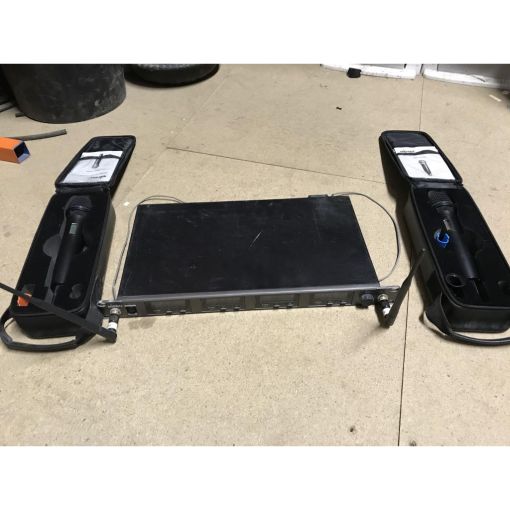 Mipro ACT-747 Dual channel RF receiver and 2 x ACT7h Hand held microphone