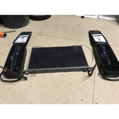 Mipro ACT-747 Dual channel RF receiver and 2 x ACT7h Hand held microphone