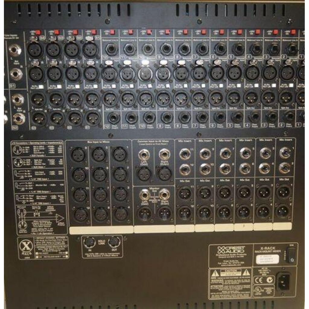Crest Audio X20RM Mixing Desk