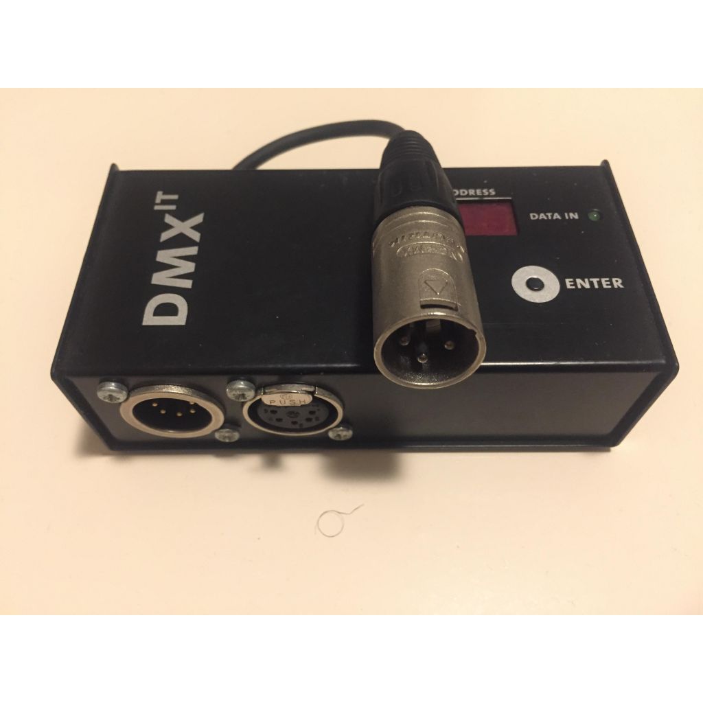 DMX interface for LOOK Tiny Smoke Machine