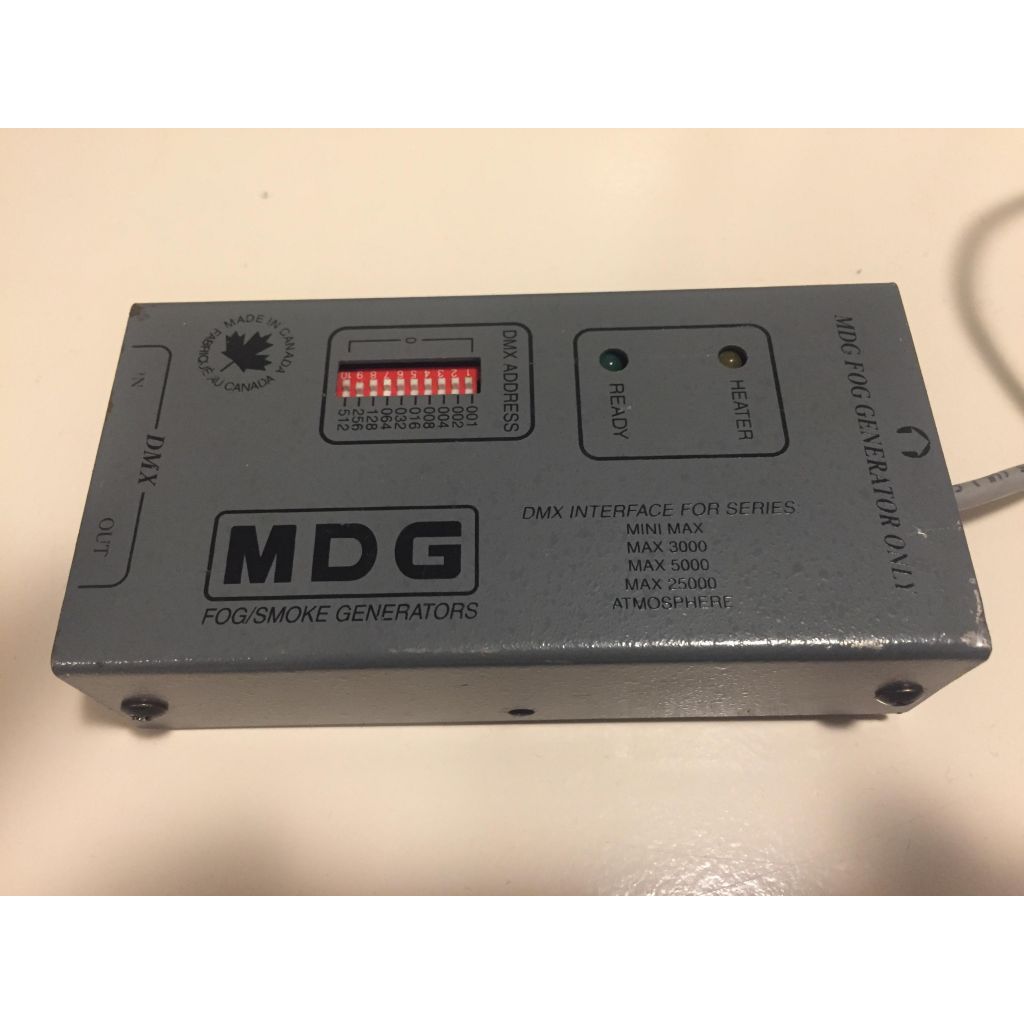 MDG DMX Module for MDG smoke machines and hazers