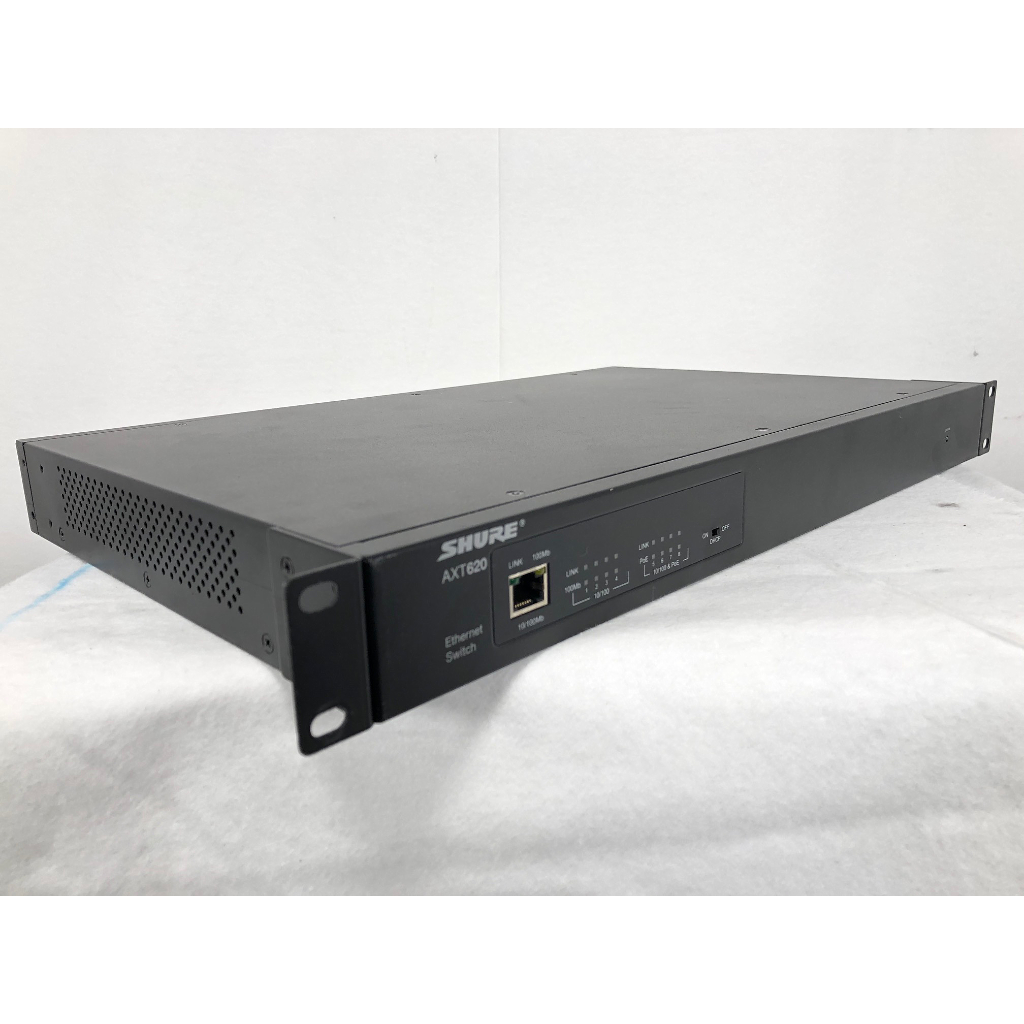 Shure AXT620E Axient Roadrack Ethernet Switch