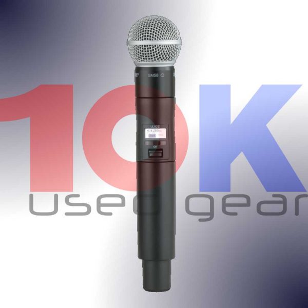 10Kused-Shure-ULXD2/SM58
