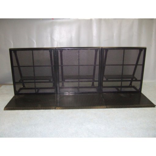 Staging 100 Metre Steel Crowd Barrier