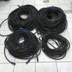 Neutrik SpeakON 4P 4x4mm2 - 15m Loudspeaker Cables