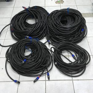 Neutrik SpeakON 4P 4x4mm2 - 30m Loudspeaker Cables