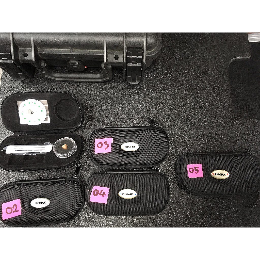 Phonak Miniature Earpiece Set - Transmitter and Receiver