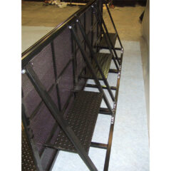 Staging 100 Metre Steel Crowd Barrier