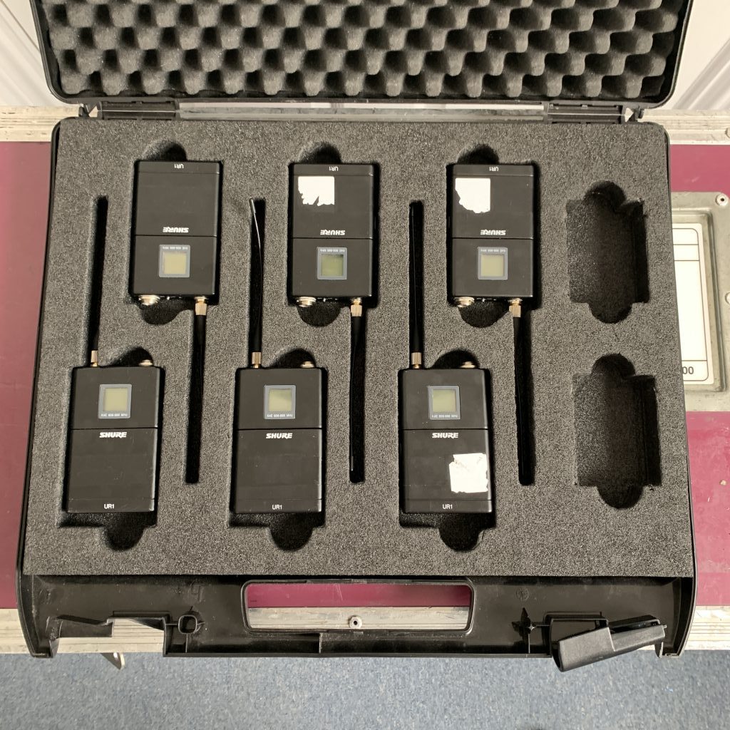 Shure UR4D+ 6-Way Kit Bodypack