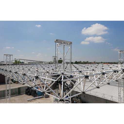 ALUSPACE 14x12 mt aluminium truss system