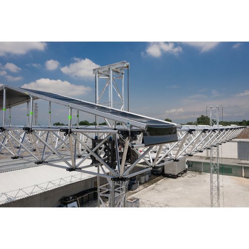 ALUSPACE 14x12 mt aluminium truss system