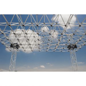 ALUSPACE 14x12 mt aluminium truss system