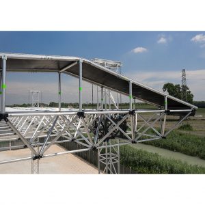 ALUSPACE 14x12 mt aluminium truss system