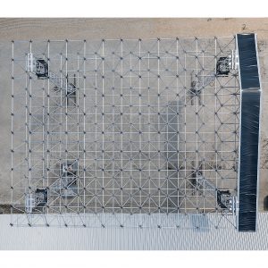 ALUSPACE 14x12 mt aluminium truss system