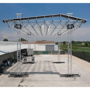 ALUSPACE 14x12 mt aluminium truss system