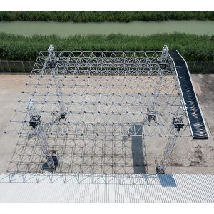 ALUSPACE 14x12 mt aluminium truss system