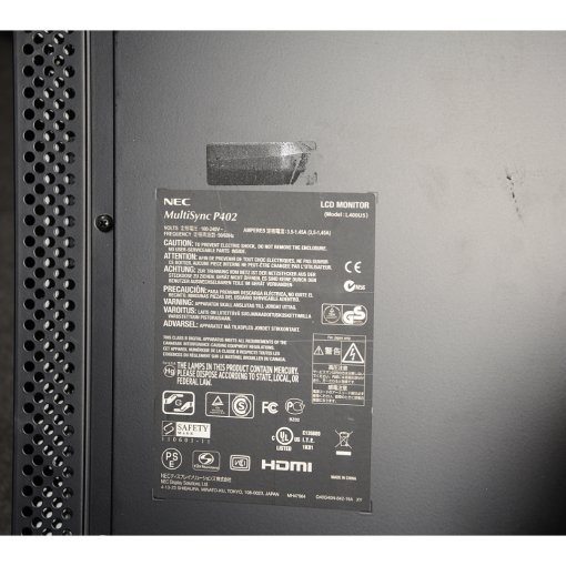 NEC MultiSync P402 set (3)