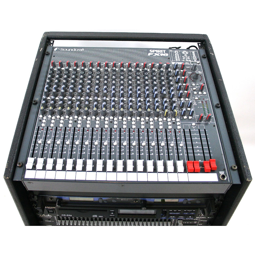Soundcraft Spirit FX16 Audio Mixing Set (1)