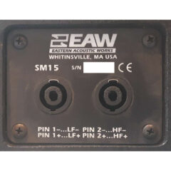 EAW SM15 Monitor Loudspeaker Set (2)