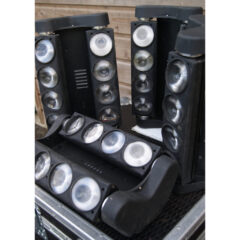 Varytec LED Arc Wave RGBW 8 x 10 W Lighting Fixtures