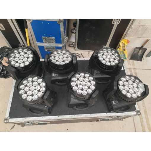 Chauvet Q-Wash 419z LED Lighting Fixtures Package (6)