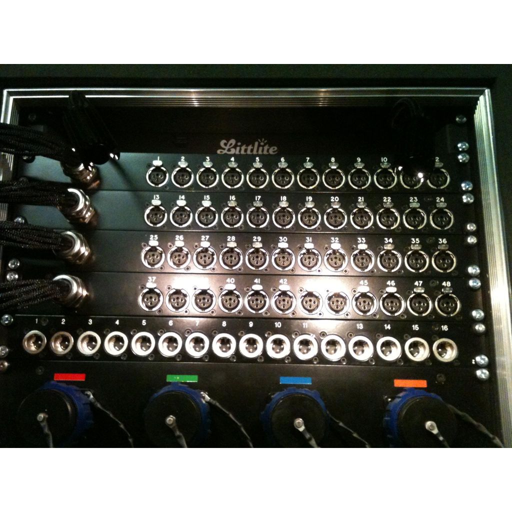 Custom 48-Way Stagebox with transformer iso splits