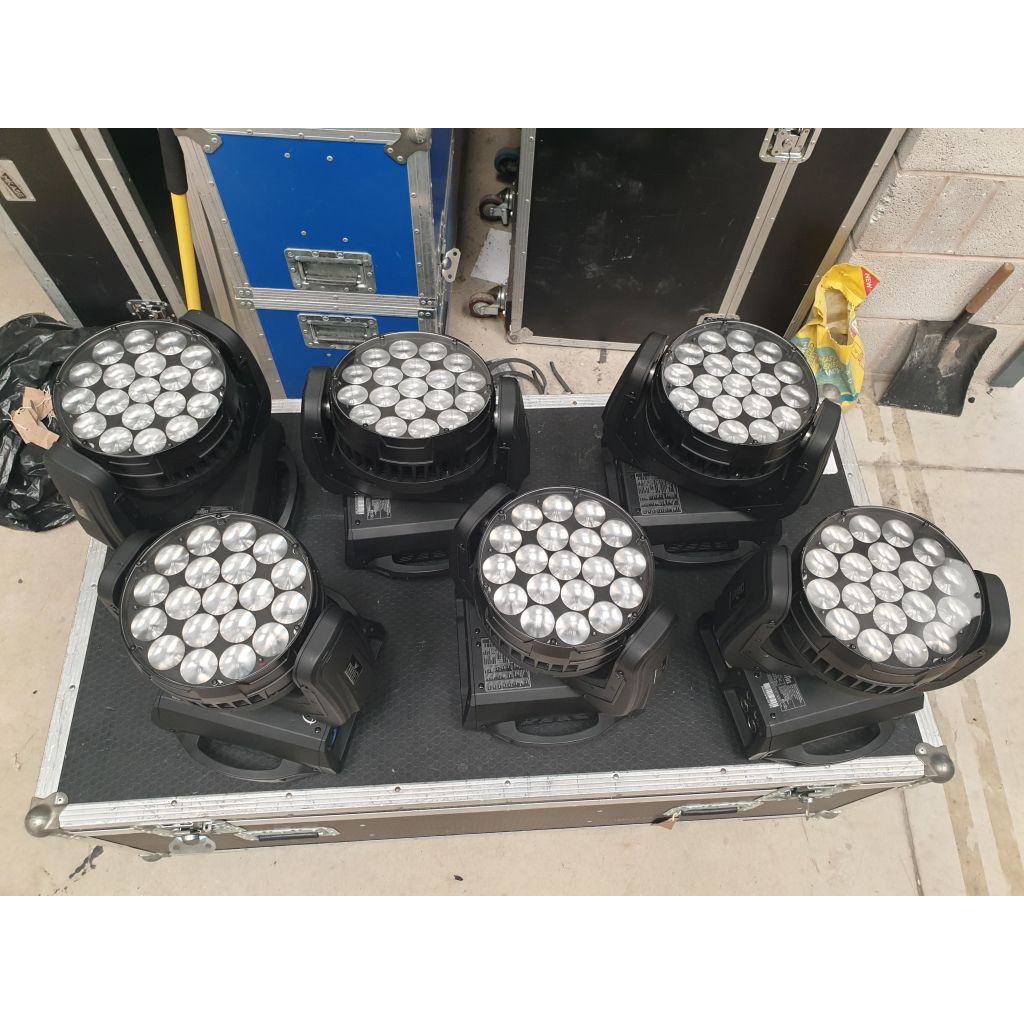 Chauvet Q-Wash 419z LED Lighting Fixtures Package (6)