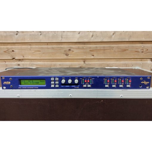 XTA DP224 2-in, 4-out broadcast processor and 8-band parametric equaliser