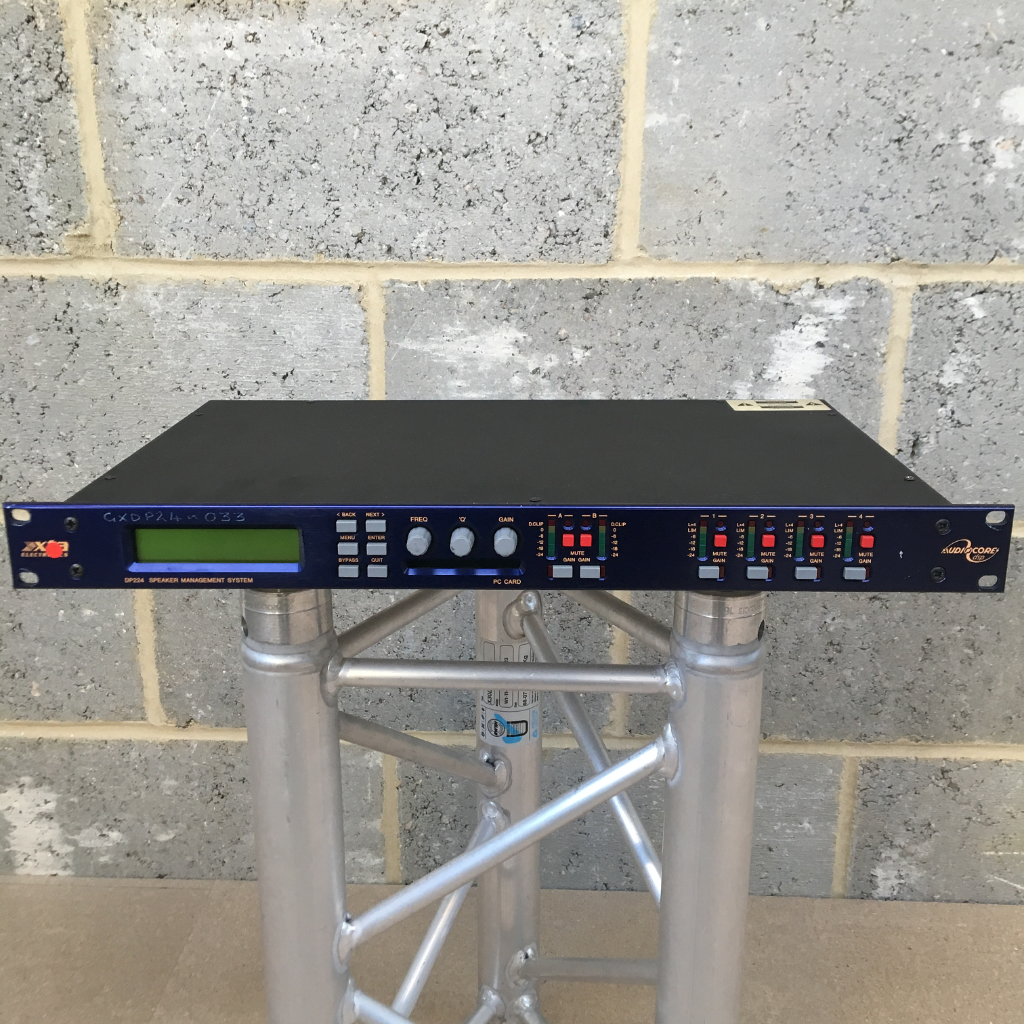 XTA DP224 loudspeaker management systems