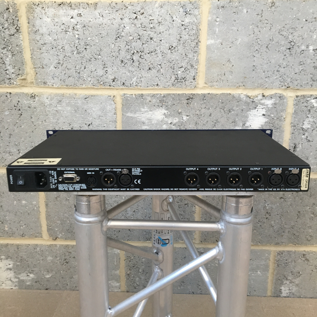 XTA DP224 loudspeaker management systems
