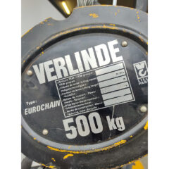 Verlinde EUROCHAIN ​​500KG 8M Electric Hoists