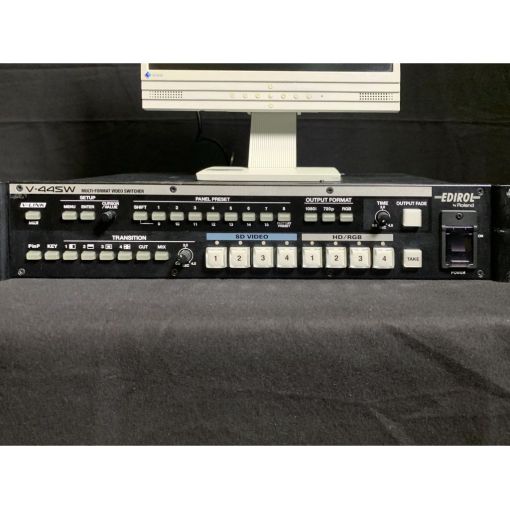 Roland Edirol V-44SW Rack-Mountable Multi-Format Video Mixer and Switcher