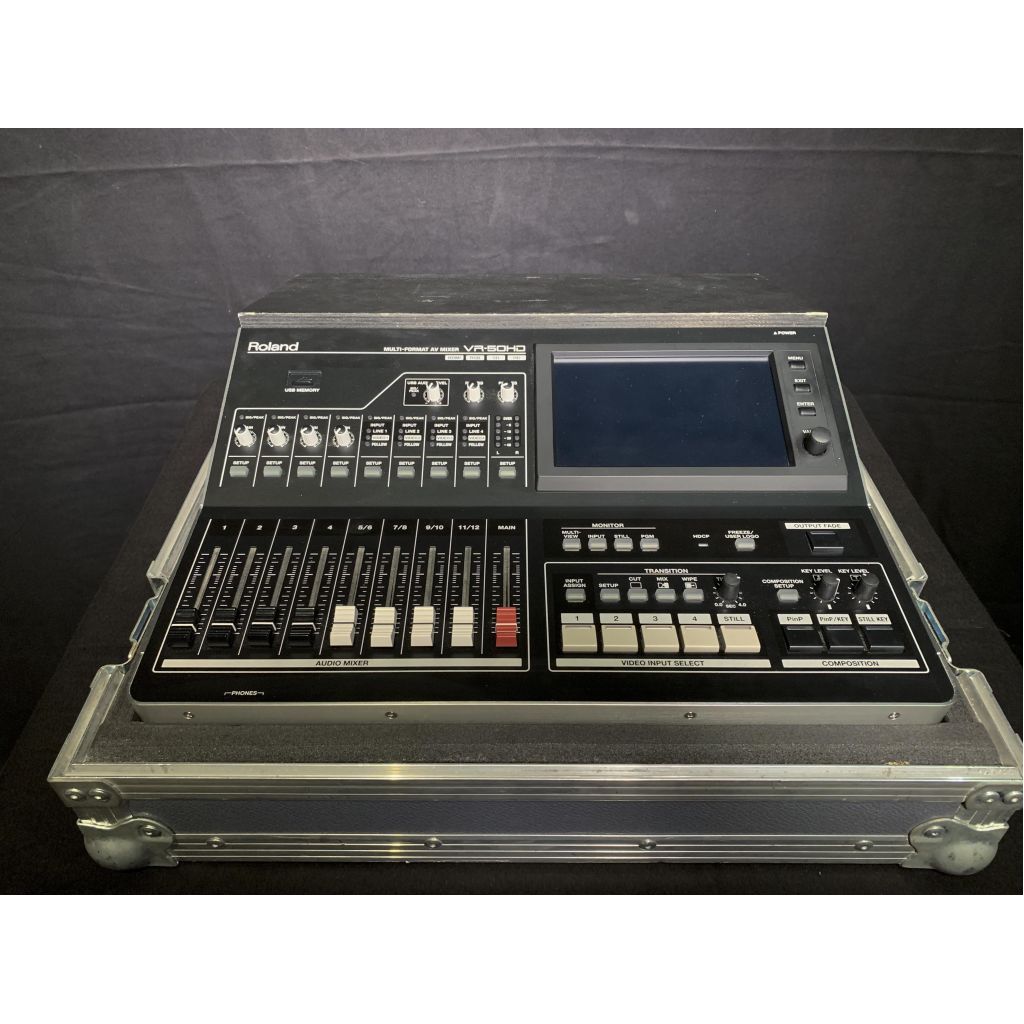 Roland VR-50HD MK1 Multi-Format AudioVideo Mixer