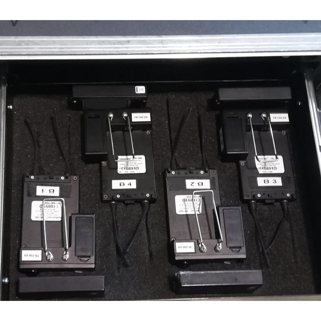 Telex BTR-700 Basic wireless intercom with 4 stations