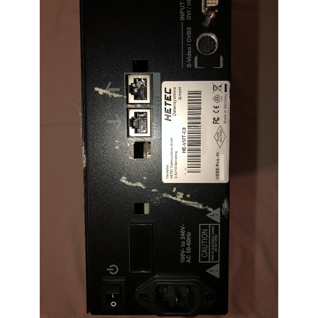 HETEC V-Match C9 video wall controller system
